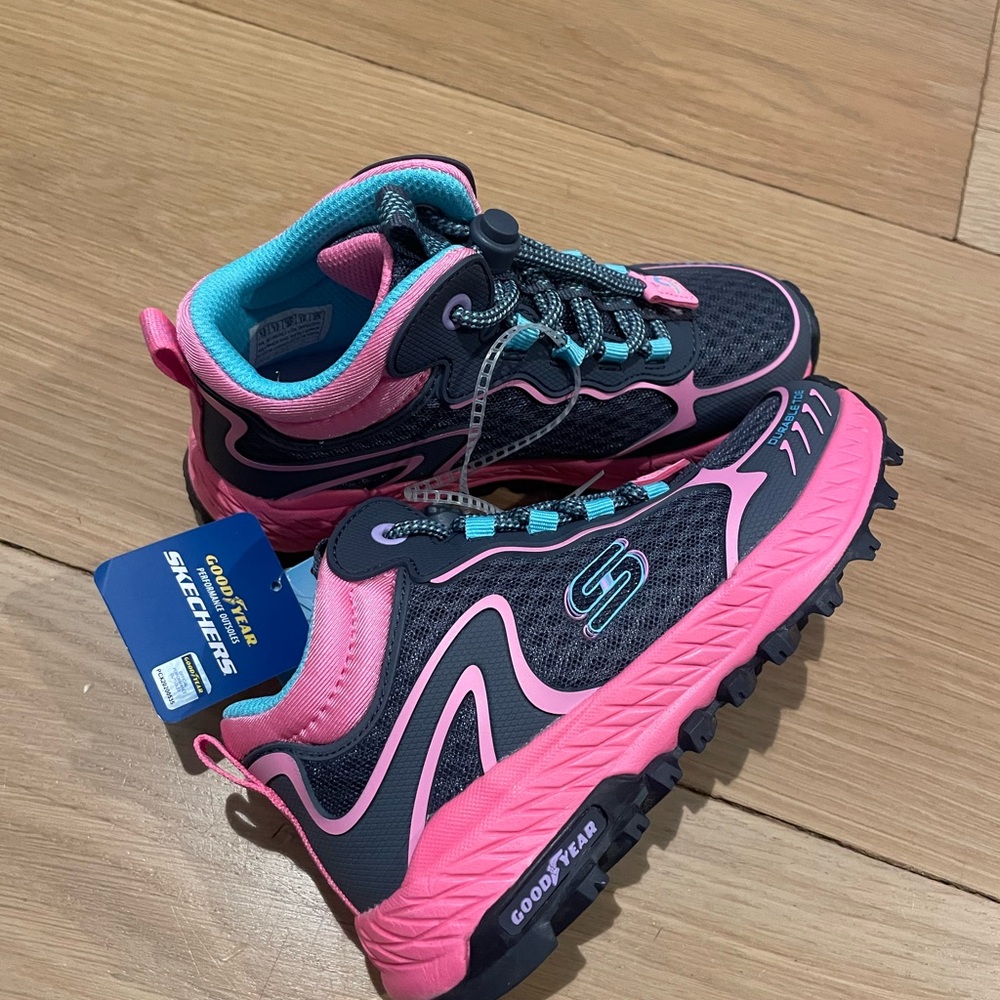 Skeckers hiking sneakers for girls size 13